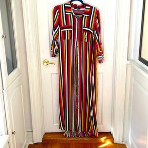 Colorful southwestern style dress